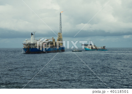 dynamic positioning DP operations near FPSO tanker. Supply fleet job dynamic positioning DP operations near FPSO tanker. Supply fleet job 40118501