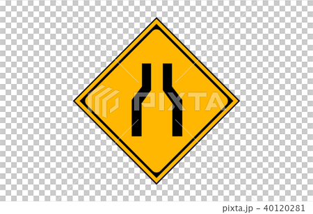 Road sign warning veterinarian decrease 40120281