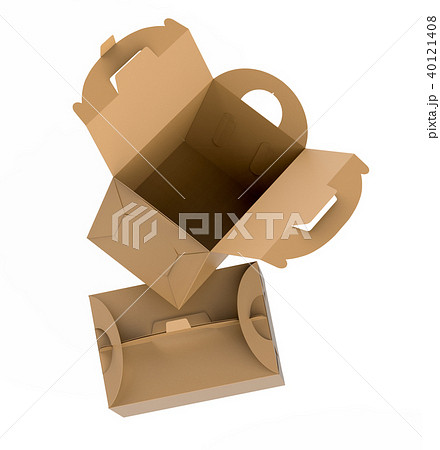 Kraft box with handle 40121408