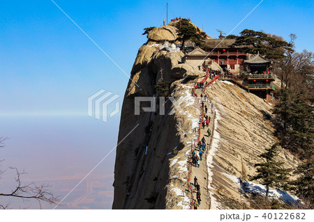 中国・崋山・寺 中国・崋山・寺 40122682
