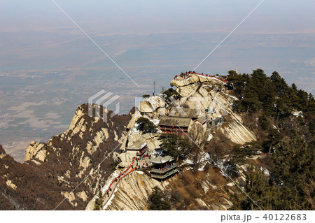 中国・崋山・寺 中国・崋山・寺 40122683