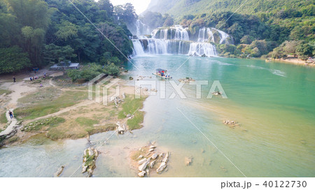 Ban Gioc waterfall in north of Vietnam 40122730