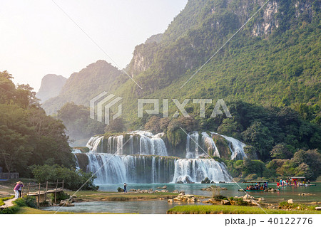 Ban Gioc waterfall in north of Vietnam 40122776