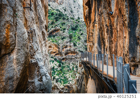 Royal Trail also known as El Caminito Del Rey  40125251