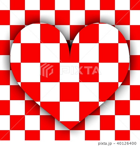 Checkerboard heart Checkerboard heart 40126400