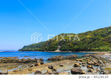 黒島　串の浜　串の浜岩脈　【長崎県佐世保市】 40128110