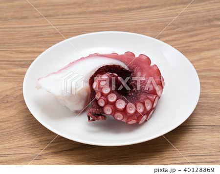 刺身用の蒸しダコ 刺身用の蒸しダコ 40128869