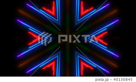 Colorful neon light. Abstract digital backdrop 40130845
