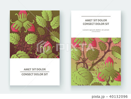 Strawberry pattern design templates product berry Strawberry pattern design templates product berry 40132096