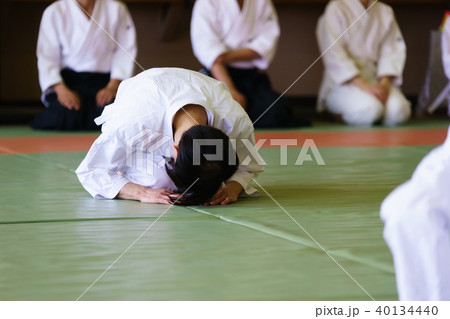 合気道の組手 40134440