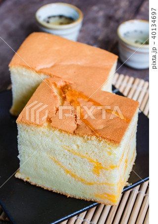 Popular Taiwanese styled sponge cake. Popular Taiwanese styled sponge cake. 40134697