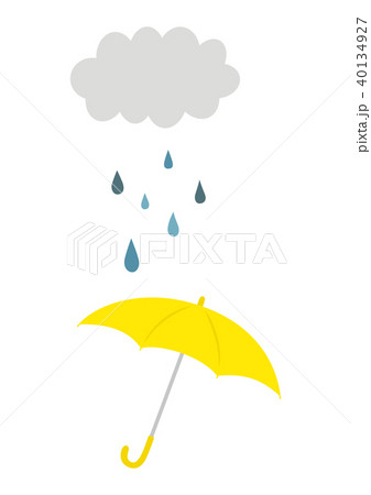 雨　イラスト 40134927