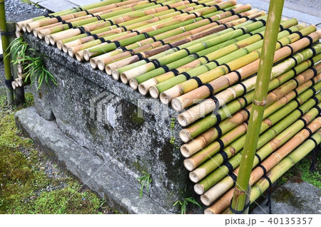 青竹の井戸蓋 40135357