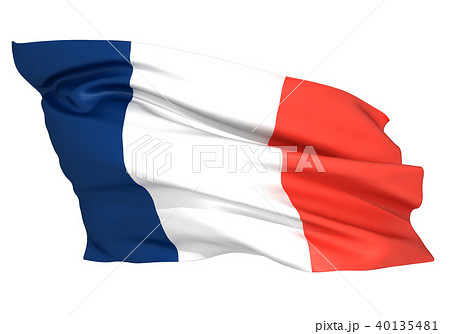 フランス国旗のイラスト素材 40135481 Pixta
