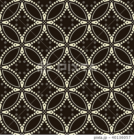 Seamless background southeast Asian aboriginal 40136057