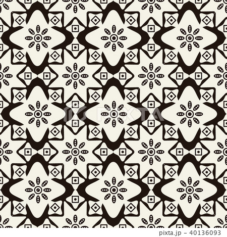 Seamless background southeast Asian aboriginal 40136093