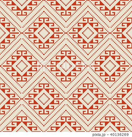 Seamless background southeast Asian aboriginal 40136269