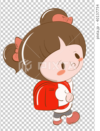 女孩插圖 40137754