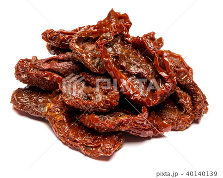 Canned Sundried or dried tomato on white background Canned Sundried or dried tomato on white background 40140139