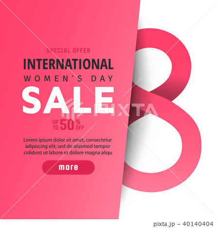 Bright spring banner. International women's day Bright spring banner. International women's day 40140404