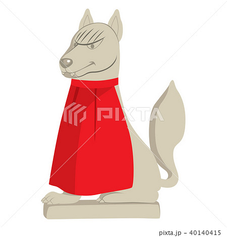 Japanese Fox Statue 40140415