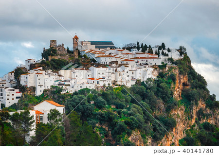 andalusian white village pueblo blanco Casares andalusian white village pueblo blanco Casares 40141780