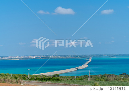 宮古島 空撮 伊良部大橋 宮古島 空撮 伊良部大橋 40145931