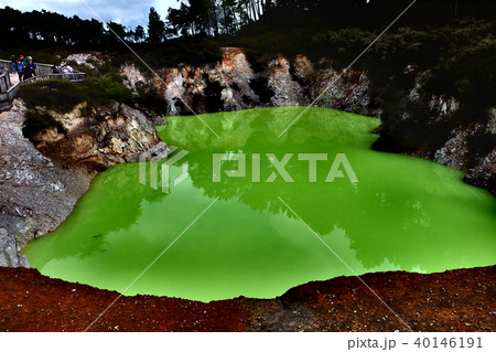 devil's bath ワイ オ タプ Wai O Tapu / ニュージーランド devil's bath ワイ オ タプ Wai O Tapu / ニュージーランド 40146191
