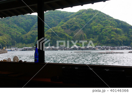 京都京都 伊根町 舟屋  40146366