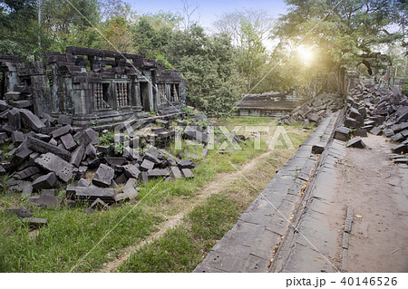 Beng Mealea temple  ruin in the Koh Ker complex, S 40146526
