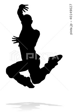 Street Dance Dancer Silhouette 40149027
