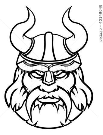 Warrior Viking Sports Character Mascot Warrior Viking Sports Character Mascot 40149049