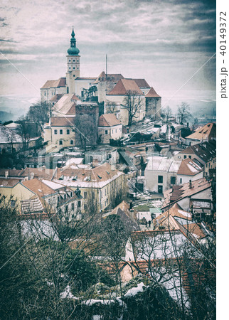 Mikulov castle, southern Moravia, analog filter Mikulov castle, southern Moravia, analog filter 40149372