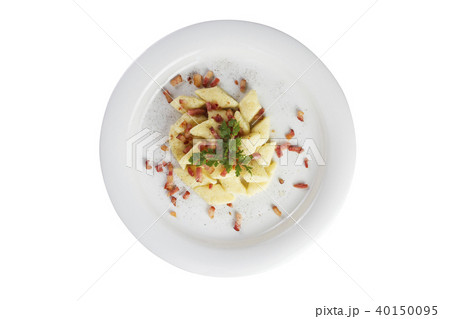 Gnocchi or vareniki or kopytka. Gnocchi or vareniki or kopytka. 40150095