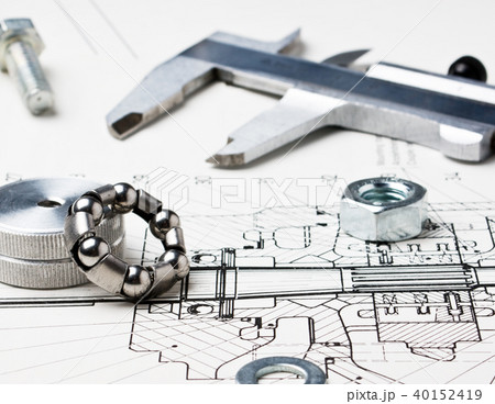 mechanical scheme and calipers mechanical scheme and calipers 40152419