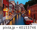 Canal in Venice at night 40153746