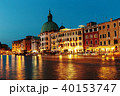 Canal in Venice at night 40153747