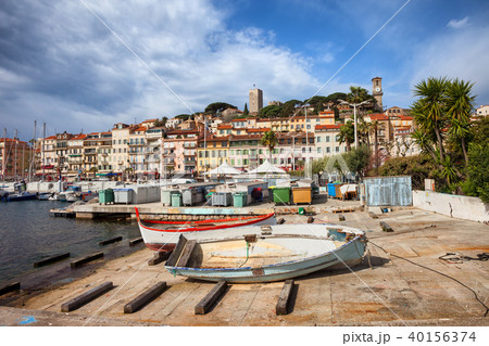 Old Town of Cannes City in France 40156374