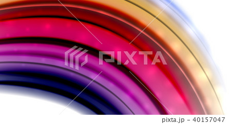 Abstract flowing motion wave, liquid colors mixing, vector abstract background 40157047