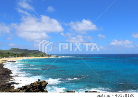 Halona Blowhole Lookoutから Halona Blowhole Lookoutから 40158130