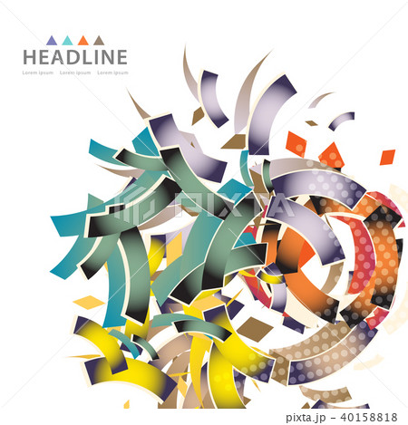 Brochure header layout template Brochure header layout template 40158818