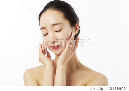 若い女性 ビューティー 美容 40158906
