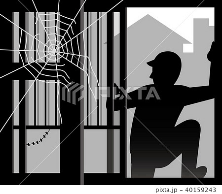 空き家の不法侵入 40159243