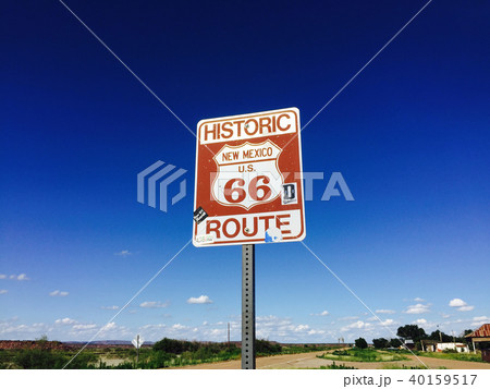 US. ROUTE66 道路標識 本物の形 US. ROUTE66 道路標識 本物の形