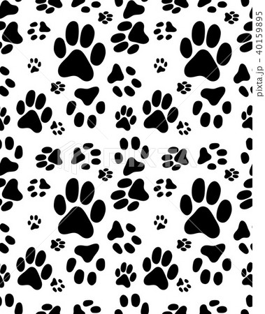 print of cats paws 40159895