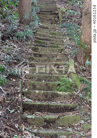 参道の石階段 40161258