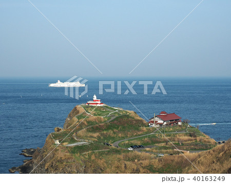 小樽　高島岬の春 40163249