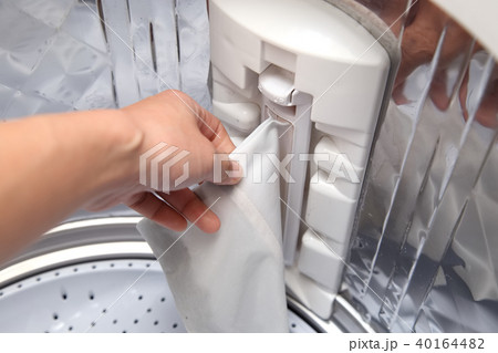 洗濯機　糸くずフィルター 40164482