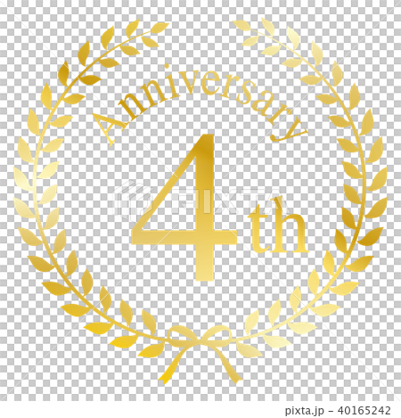 4周年マーク 40165242