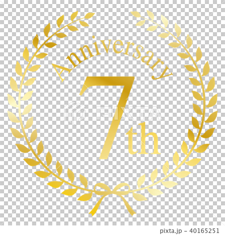 7周年マーク 40165251